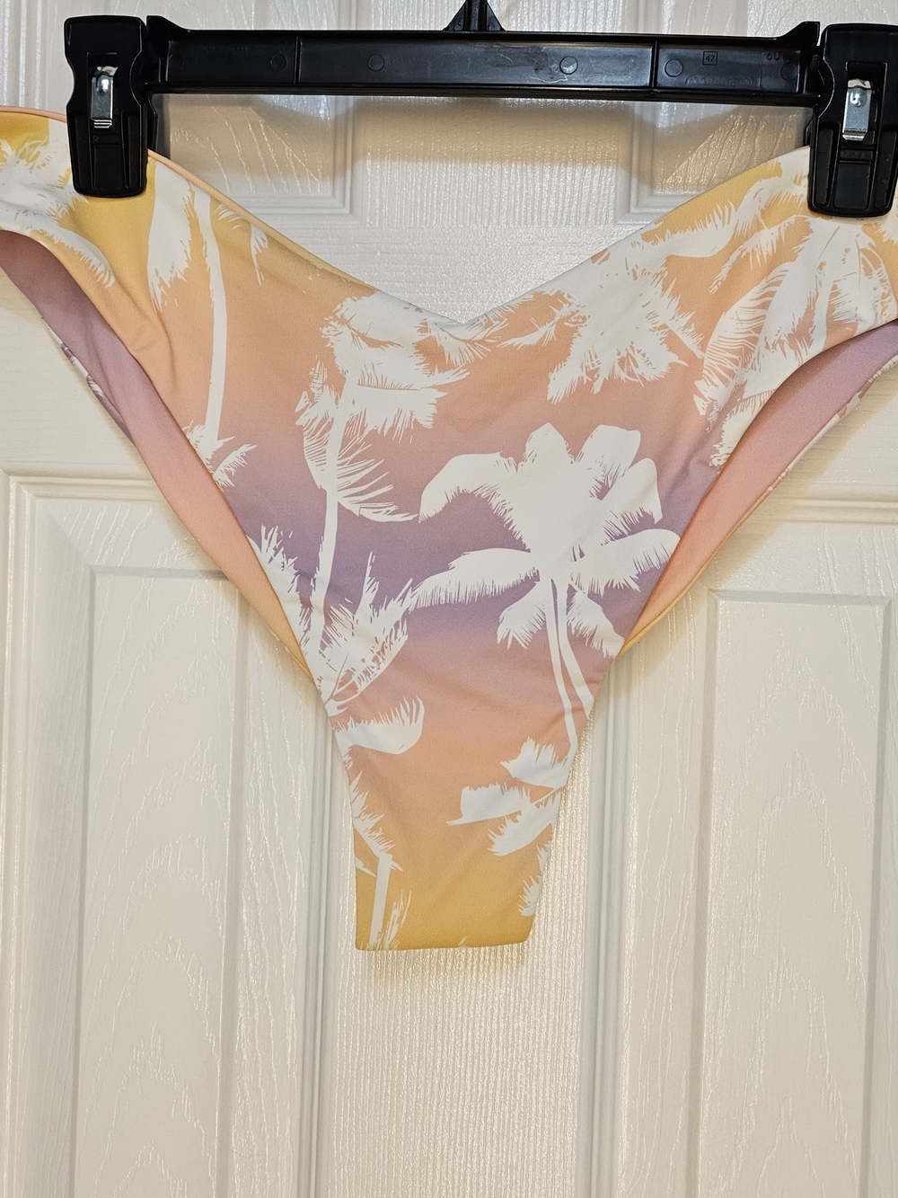 Roxy Cheeky Bikini Bottom Women XXL Multicolor Floral Tropical Stretch